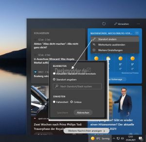 Neuigkeiten und interessante Themen Wetter aendern Windows 10.jpg