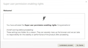 Opera-Super User PopUp.png