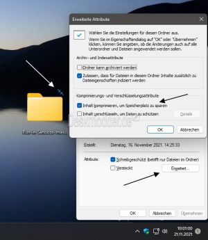 Blauen Doppelpfeil entfernen Windows 11 002.jpg