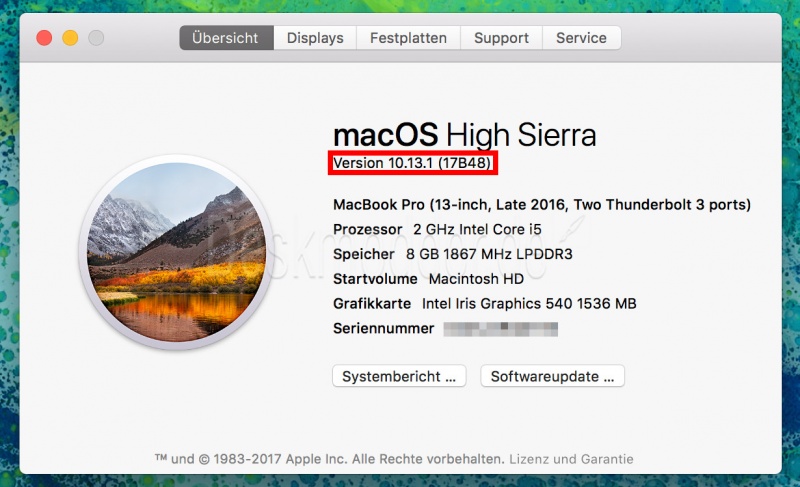 Datei:Macos Version Nummer.jpg