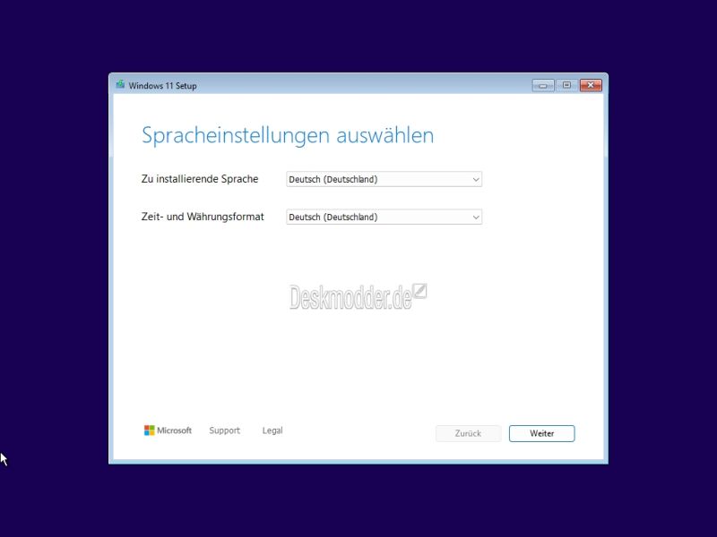 Datei:Windows 11 24H2 clean neu installieren Teil 1 001.jpg